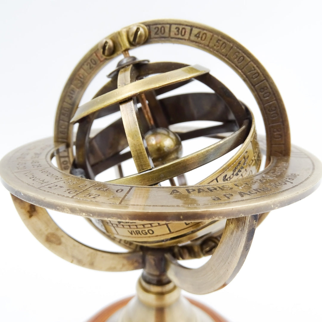 Astrolabe en laiton 14cm - NC1911
