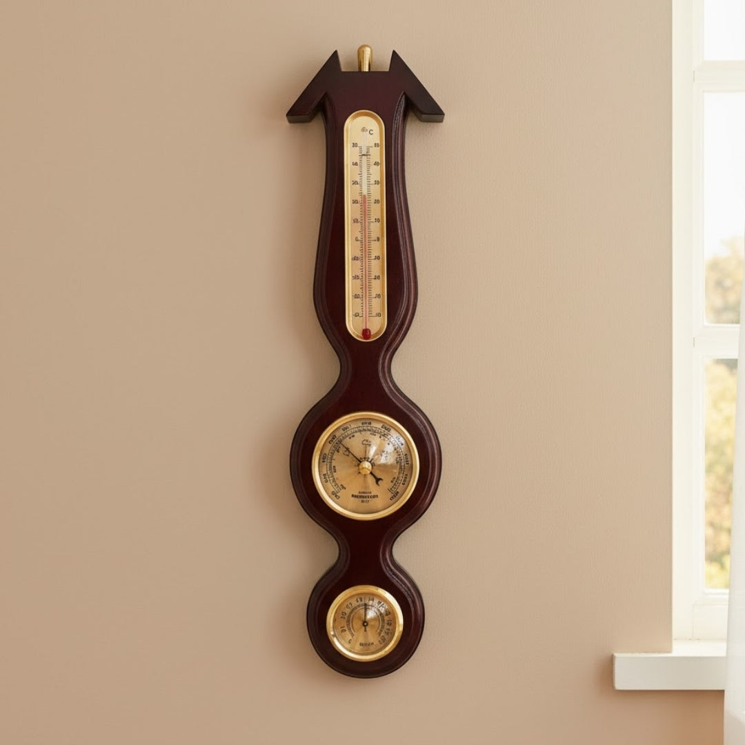 Station météo 3 en 1 Thermomètre Baromètre Hygromètre 40cm – YG37