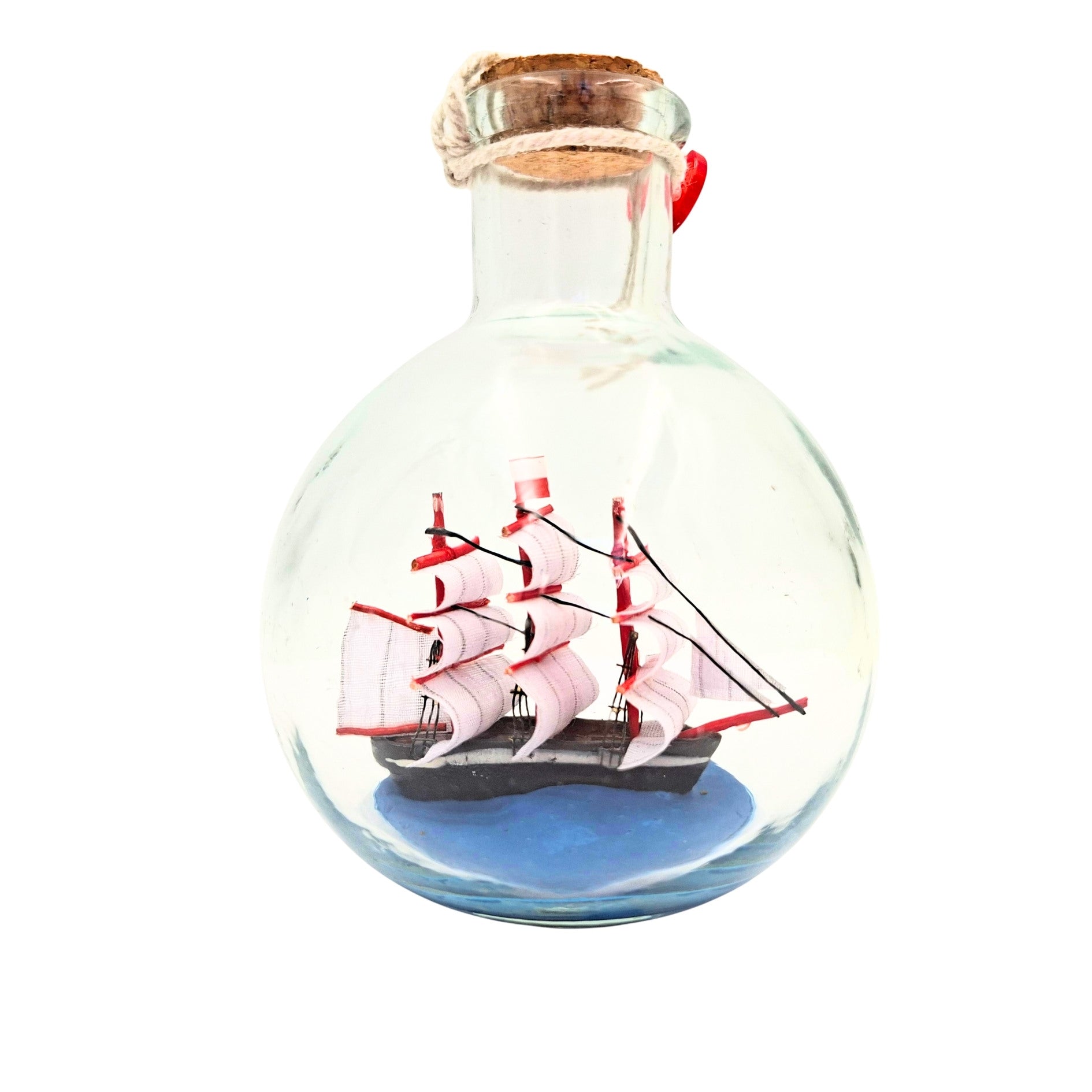 Bateau en bouteille Rafandynka – décoration marine – MA2012
