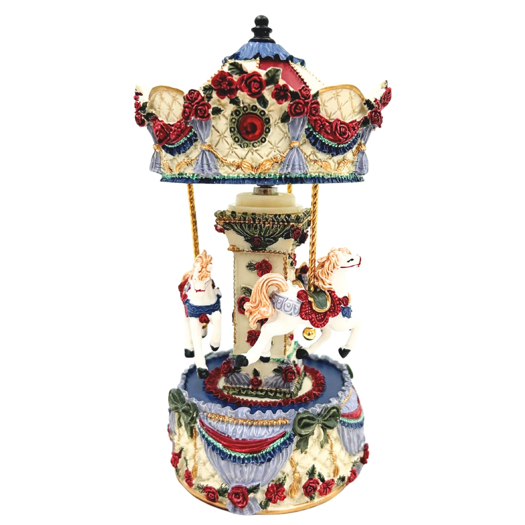Boîte à musique carrousel 18cm - JX-25136