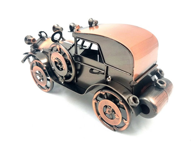 Modèle métallique d’automobile rétro, décoration de voiture vintage - Q87