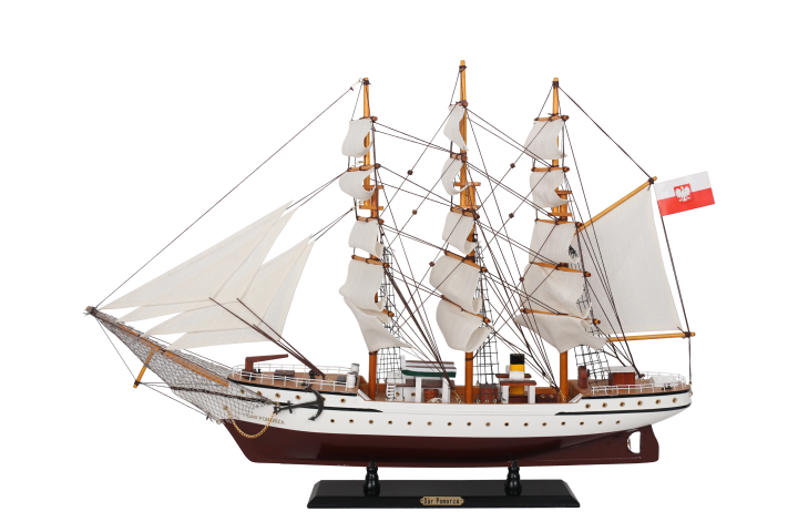 Modèle de voilier Dar Pomorza 80cm - DARPOM80