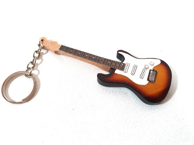Porte-clés - guitare J. Hendrix - acajou - EGK-0320
