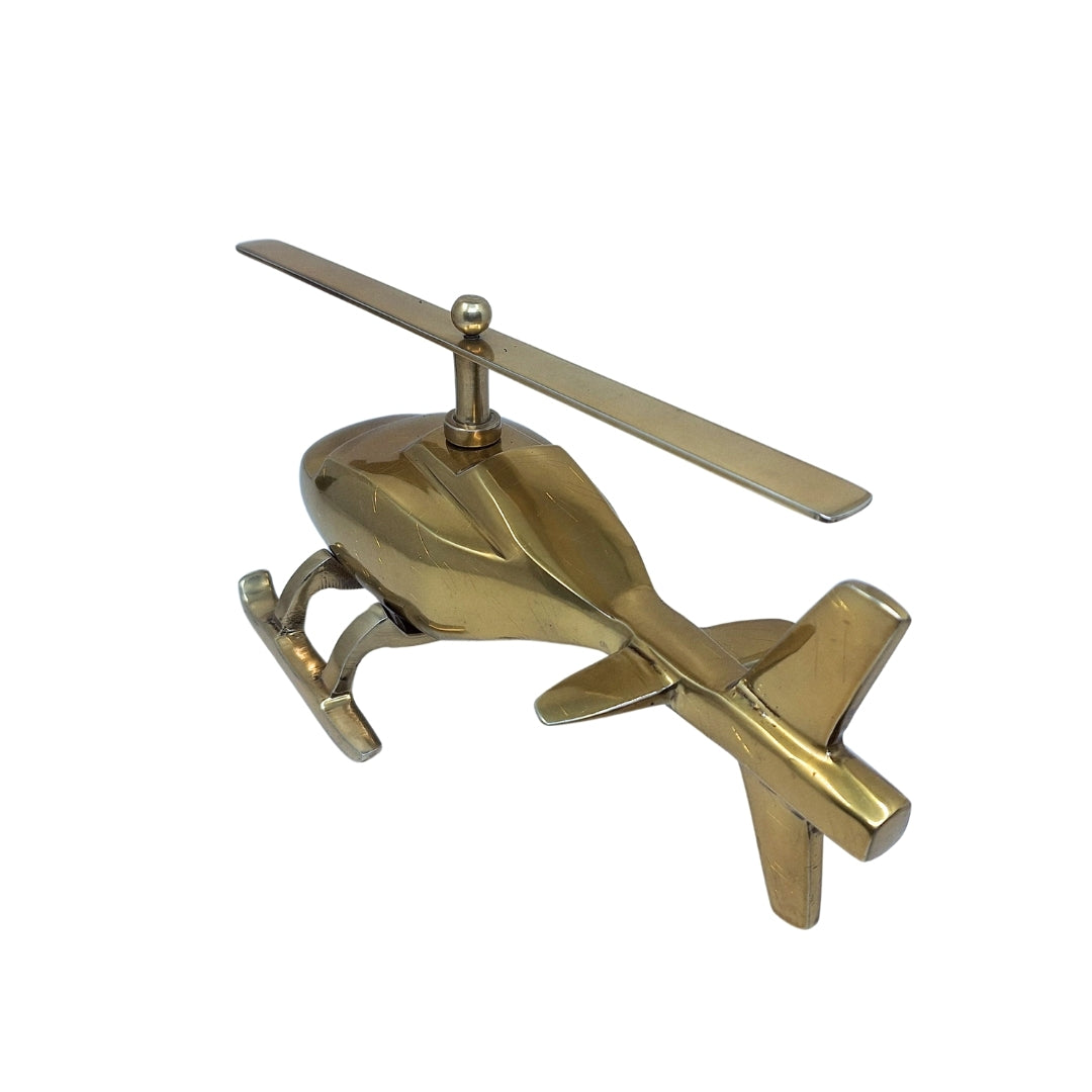 Modèle réduit d’hélicoptère en métal - cadeau pour amateur d’aviation – N-2962