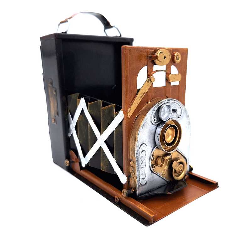 Appareil photo rétro - cadeau pour photographe ou cinéaste – A144