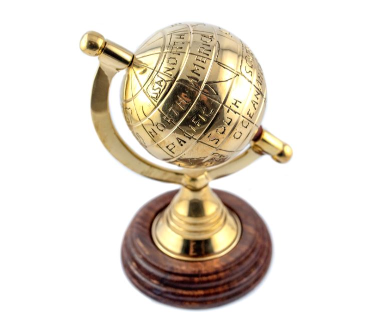 Globe décoratif en métal - GWB61