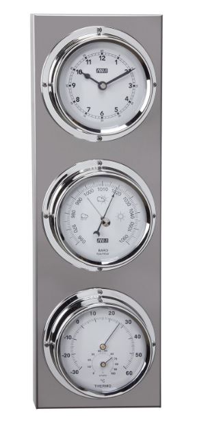 Station météo extérieure avec horloge - 29.0723