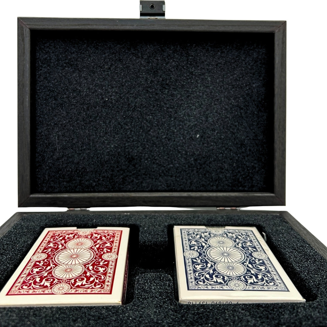 Cartes à jouer de luxe dans une boîte décorative - CDE10