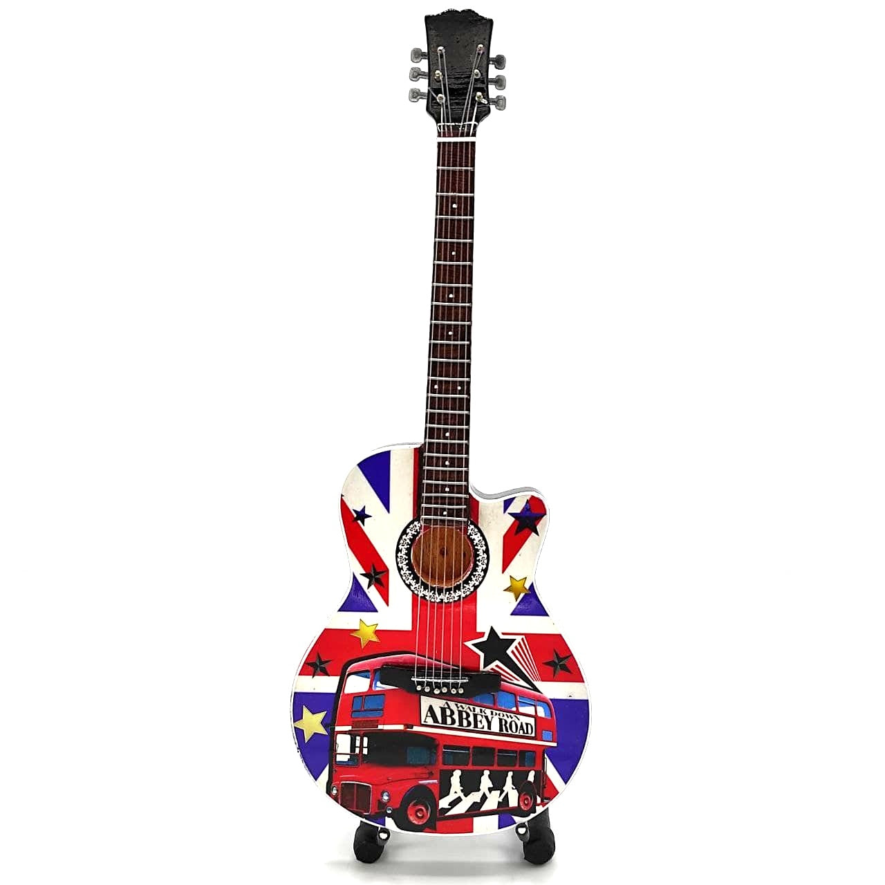 Mini guitare dans le style des Beatles - Abbey Road - MGT-5159