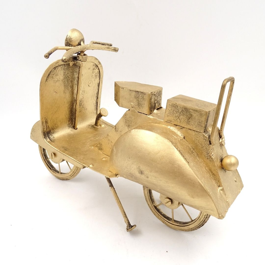 Modèle de scooter rétro en métal – NC2860