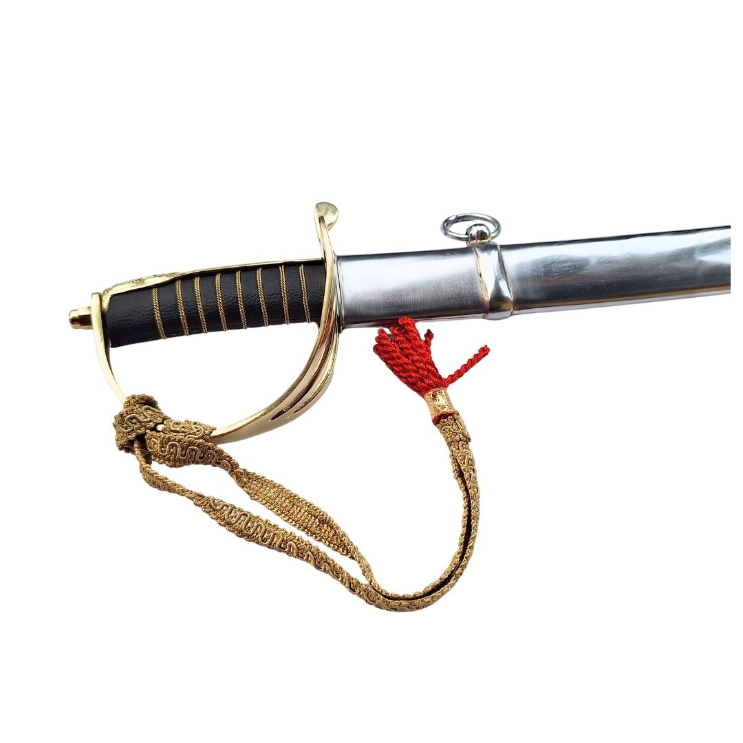Replika szabli kawaleryjskiej „Radziwiłłówka” z 1917 roku z napisem „Honor i Ojczyzna” - personalizowany grawer, elegancki prezent, stal niehartowana, długość 91 cm