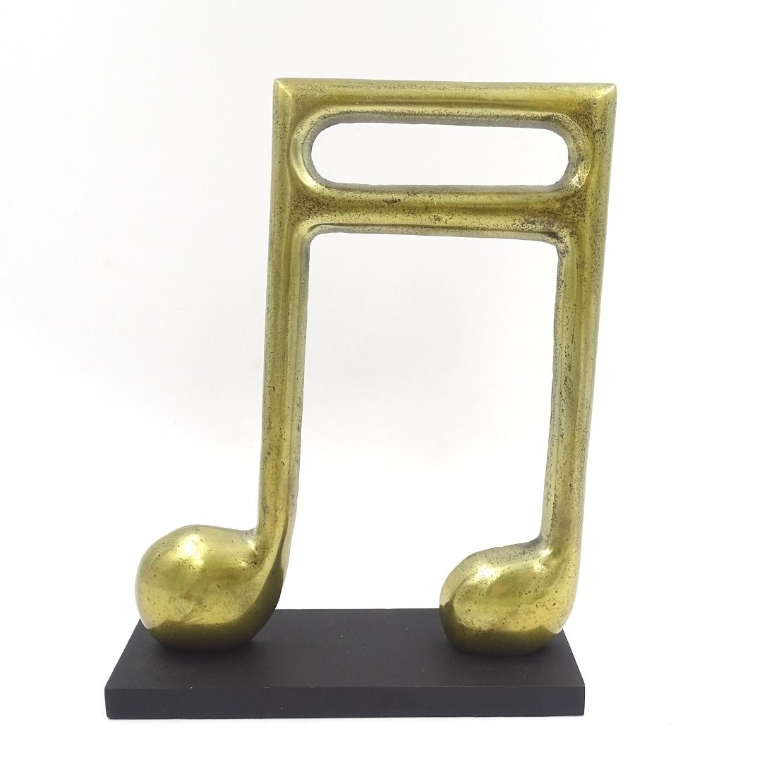 Statuette Note double croche dorée – Cadeau pour musicien
– MUS-22