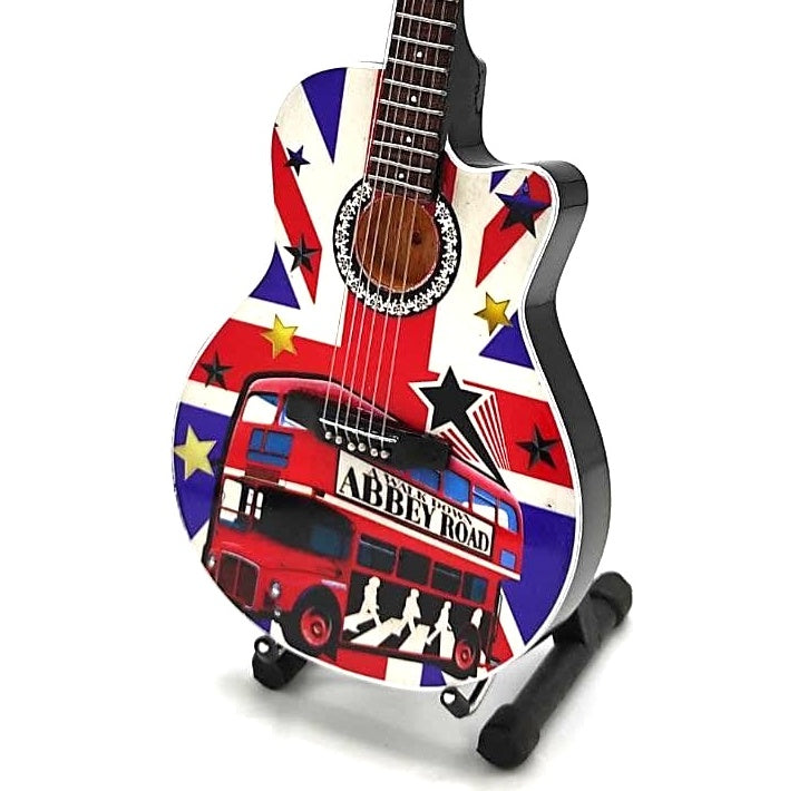Mini guitare dans le style des Beatles - Abbey Road - MGT-5159