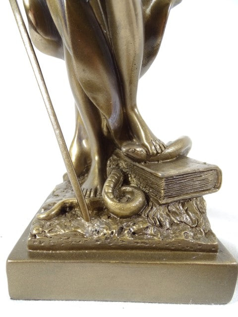 Figurine Thémis 35 cm - Cadeau pour avocat ou juge - MC-90037