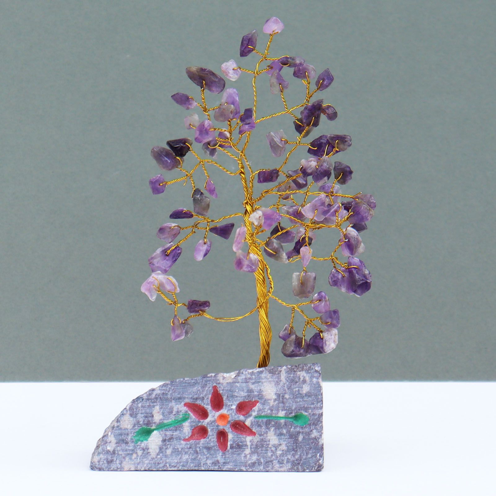 Arbre d'Améthyste avec 80 Pierres