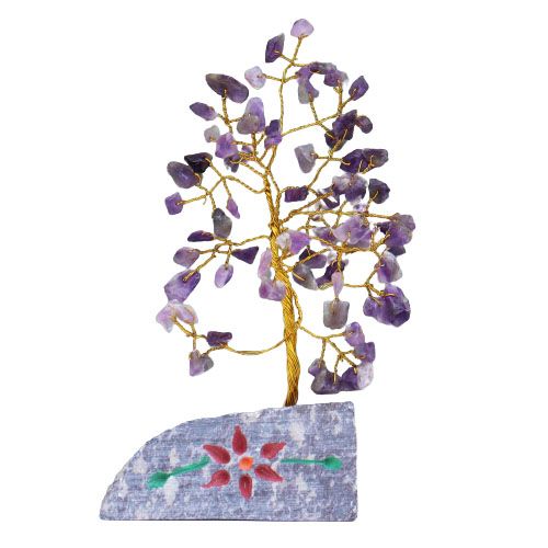 Arbre d'Améthyste avec 80 Pierres