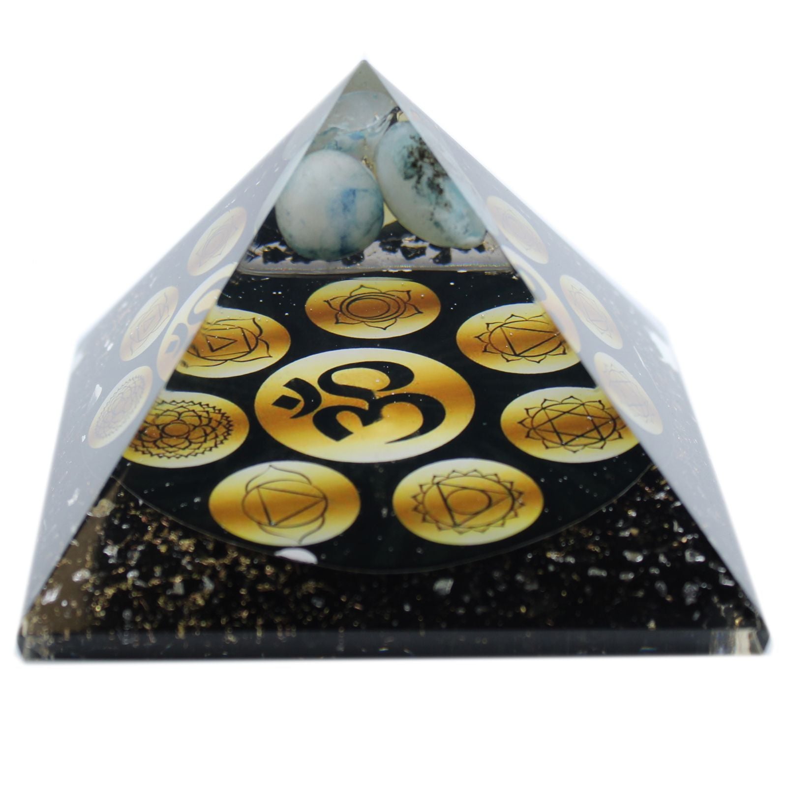 Pyramide Orgonite Midnight Om Chakra