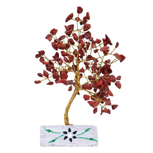 Arbre en Jaspe Rouge