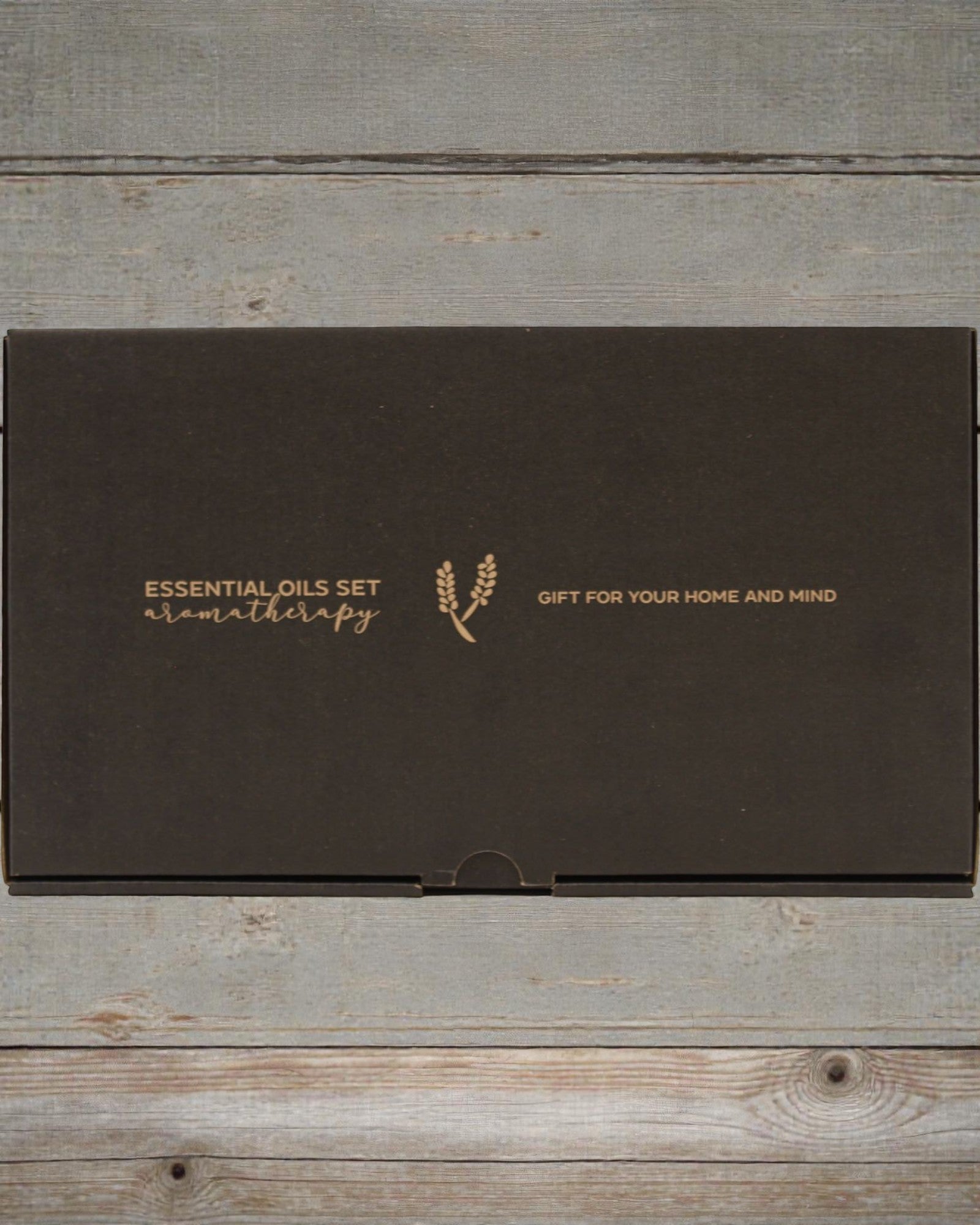 Harmonie automnale de la nature – Ensemble de luxe de 12 huiles essentielles de 5 ml avec pipettes