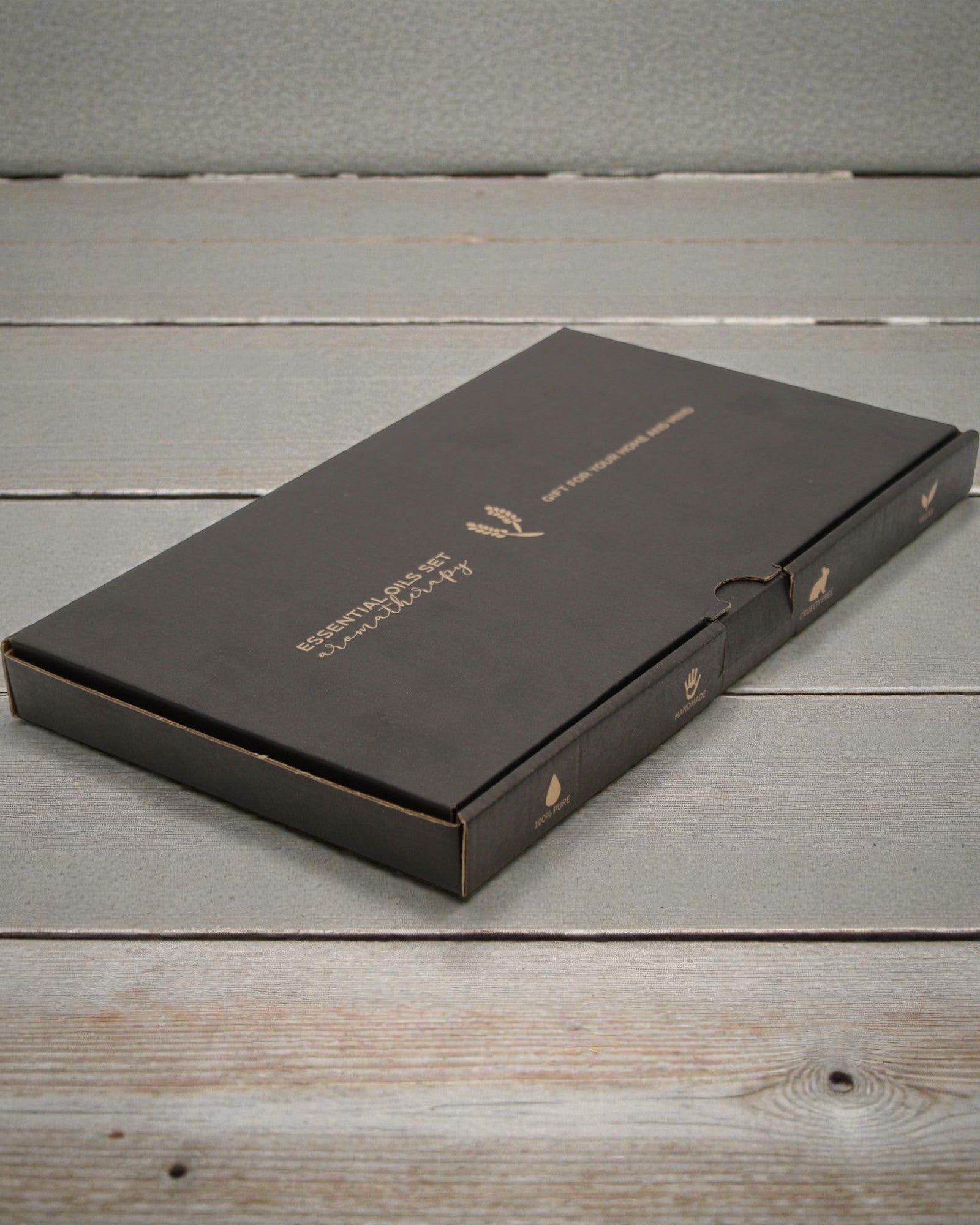 Harmonie automnale de la nature – Ensemble de luxe de 12 huiles essentielles de 5 ml avec pipettes