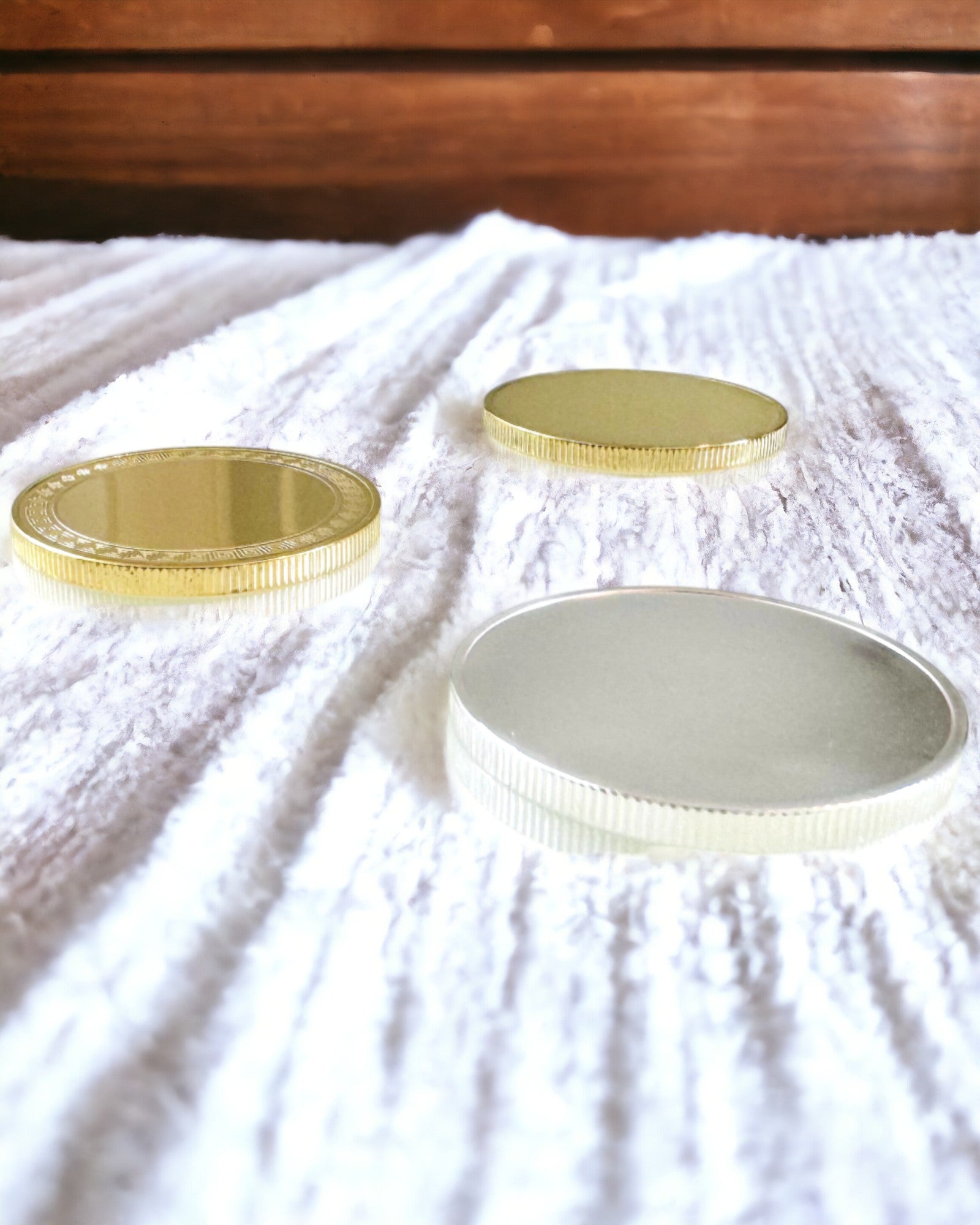 Lege Uitdaging Munt met Mogelijkheid tot Graveren Personalisatie – Verzamelaarsitem, 40mm, vier modellen