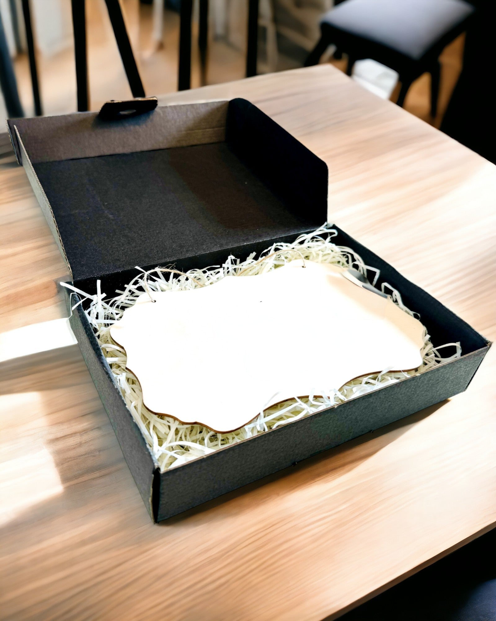 Pendentif Décoratif en Bois Personnalisable – Plusieurs Formes