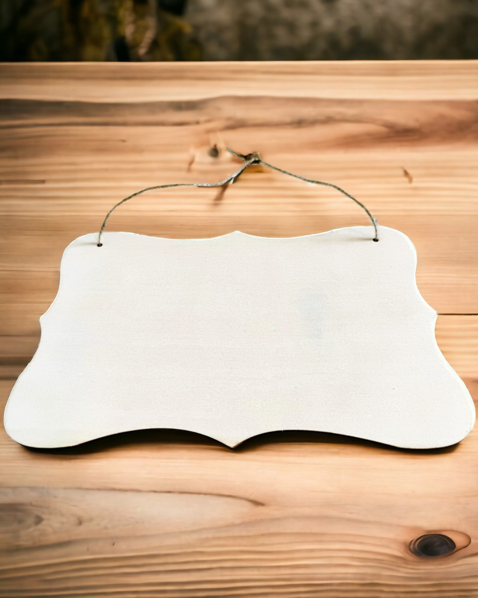 Pendentif Décoratif en Bois Personnalisable – Plusieurs Formes