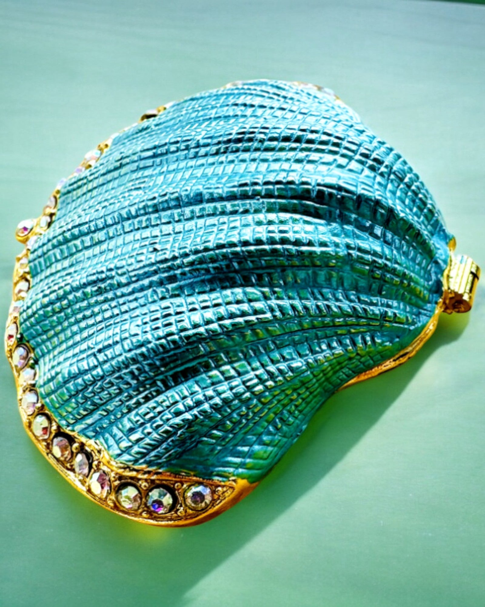 Skarbiec Wspomnień Muszelka - Coffret à Bijoux avec possibilité de personnalisation par gravure, cadeau