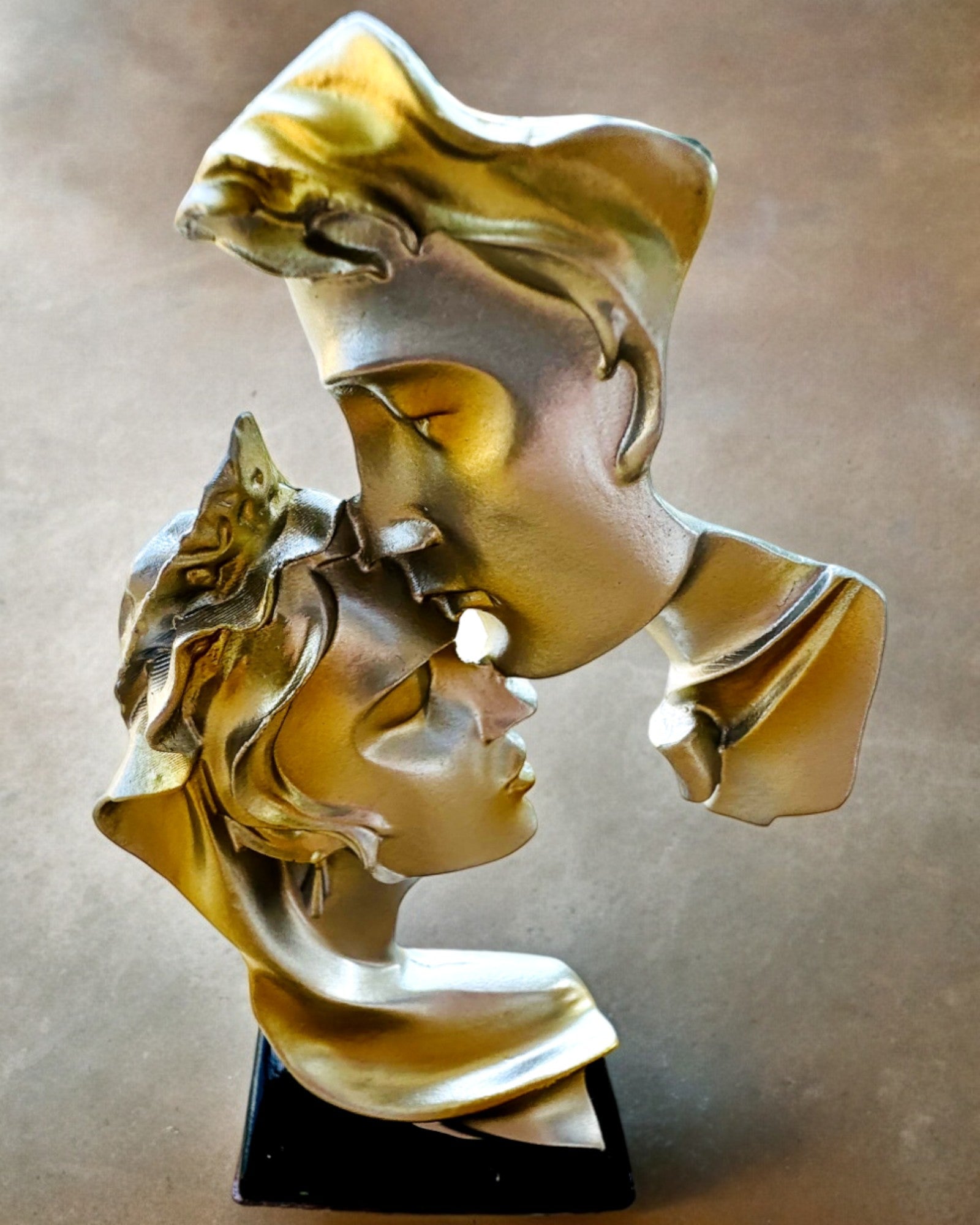 Figurine "Élégance en Pierre" couleur argent - Décorative avec Option de Gravure, 2 dimensions au choix