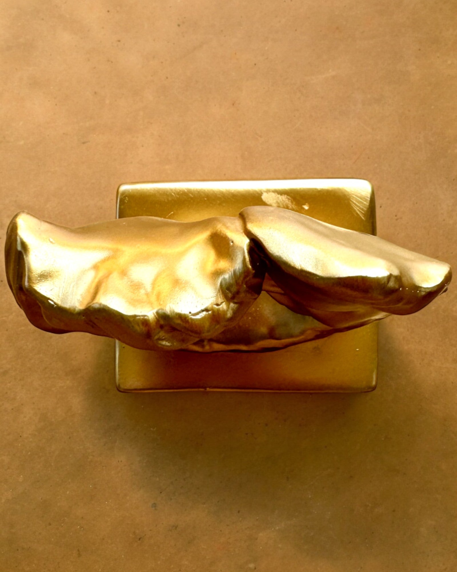 Figurine "Złote Złączenie" - 13,5 cm de hauteur, Décorative avec Option de Gravure