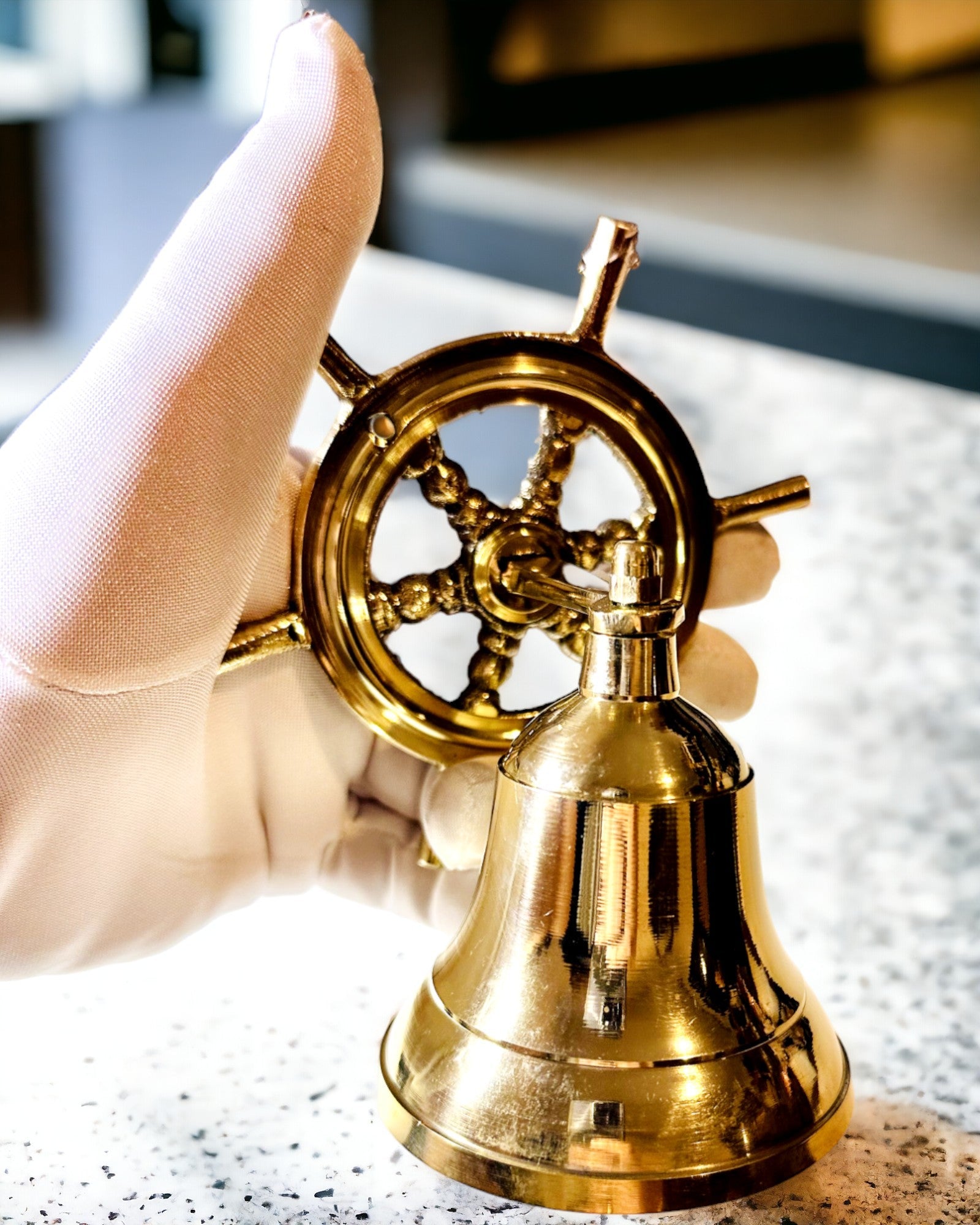 Klasyczny Ster - Sonnette de Porte "Nautica Lux"