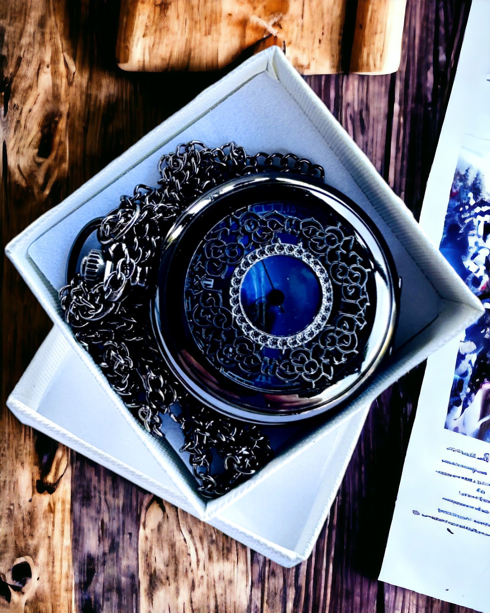 Montre de poche "Eternum", personnalisation pour cadeau avec gravure