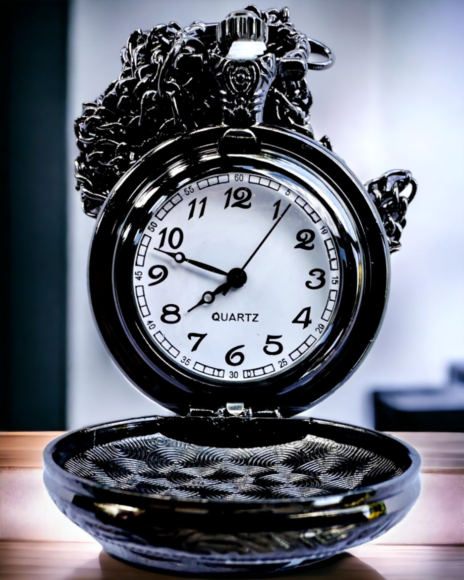 Montre de poche "Galactic Eye" personnalisation par gravure