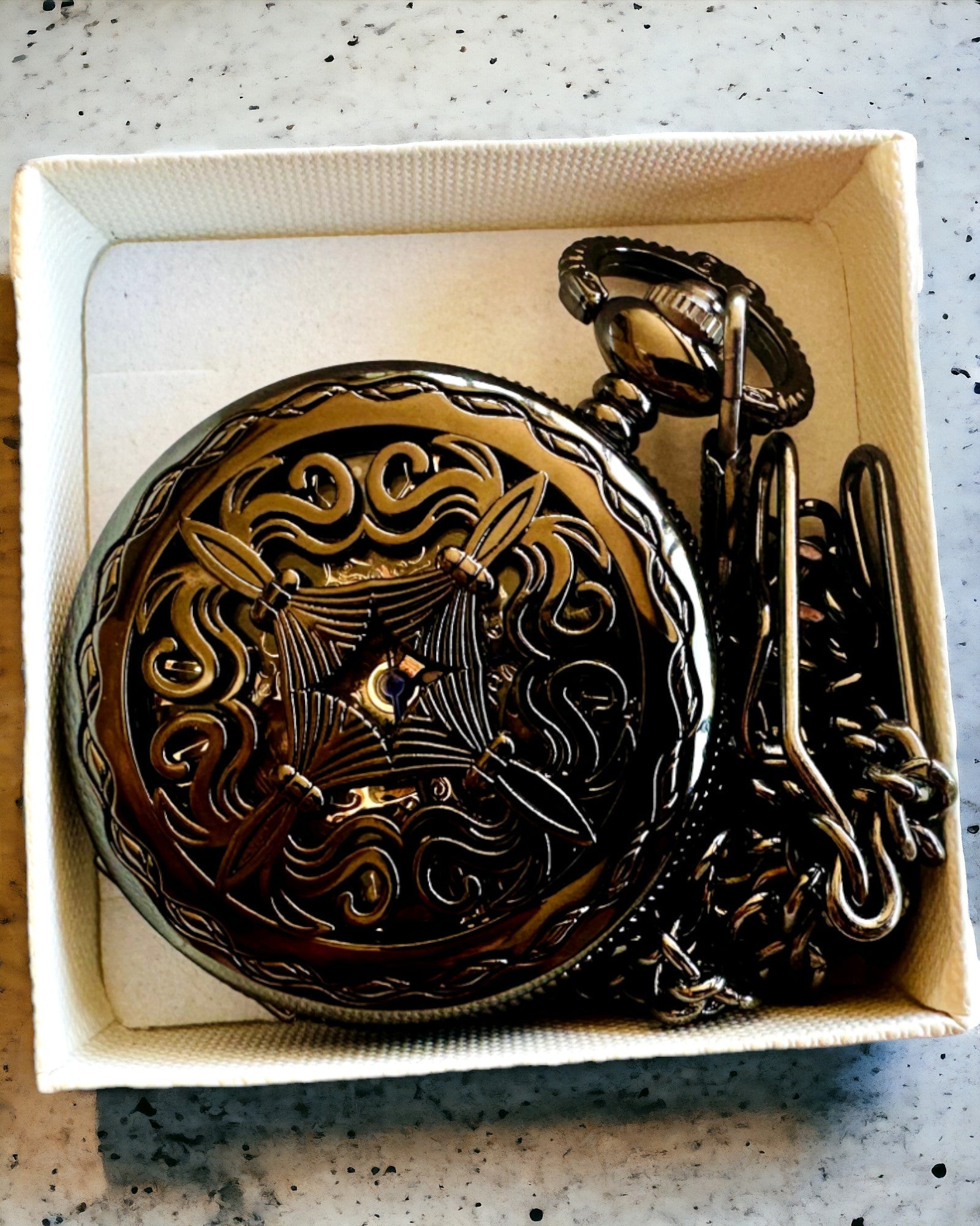 Montre de Poche "Czas Mistrzów" - Édition Premium avec Possibilité de Gravure