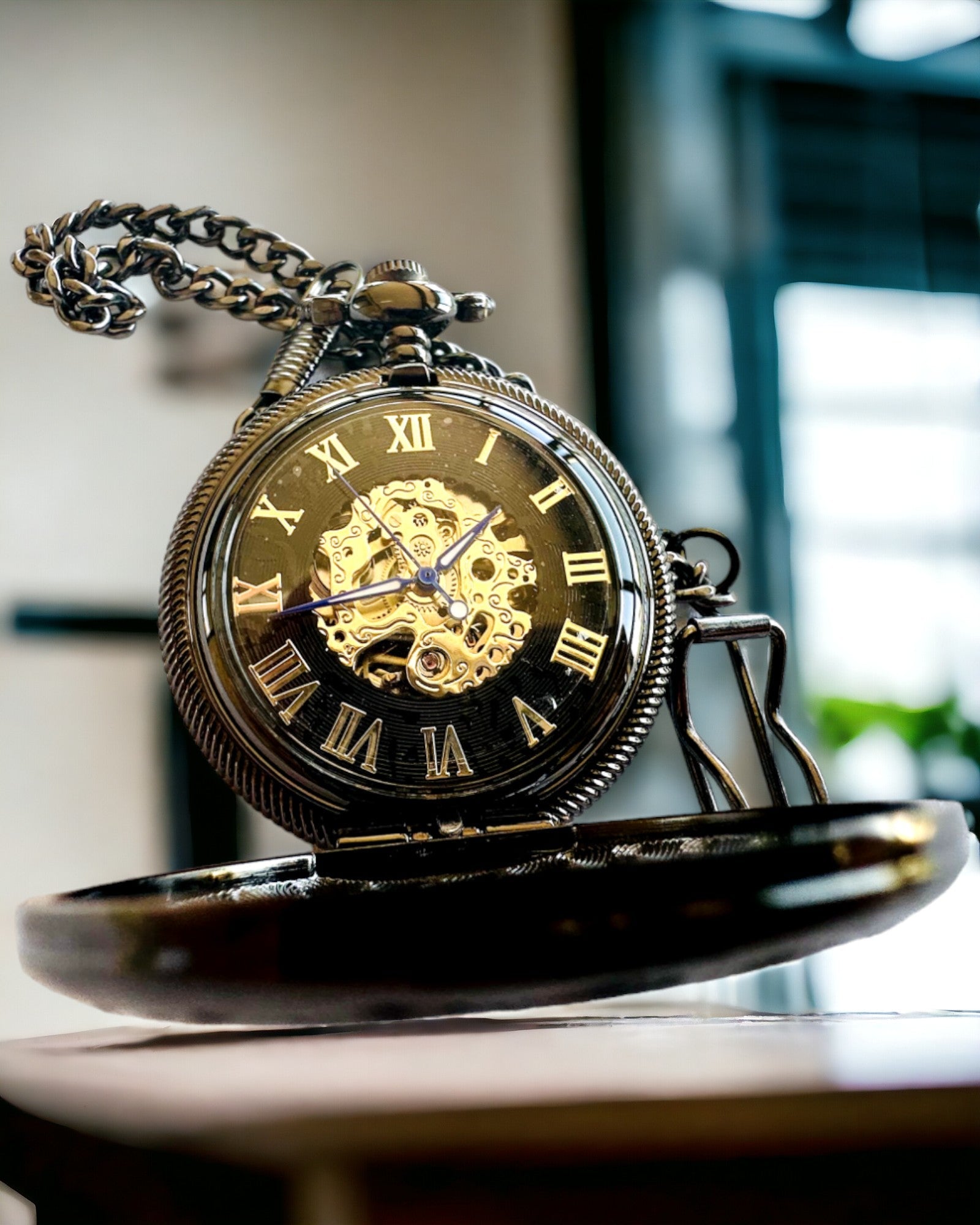 Montre de Poche "Czas Mistrzów" - Édition Premium avec Possibilité de Gravure
