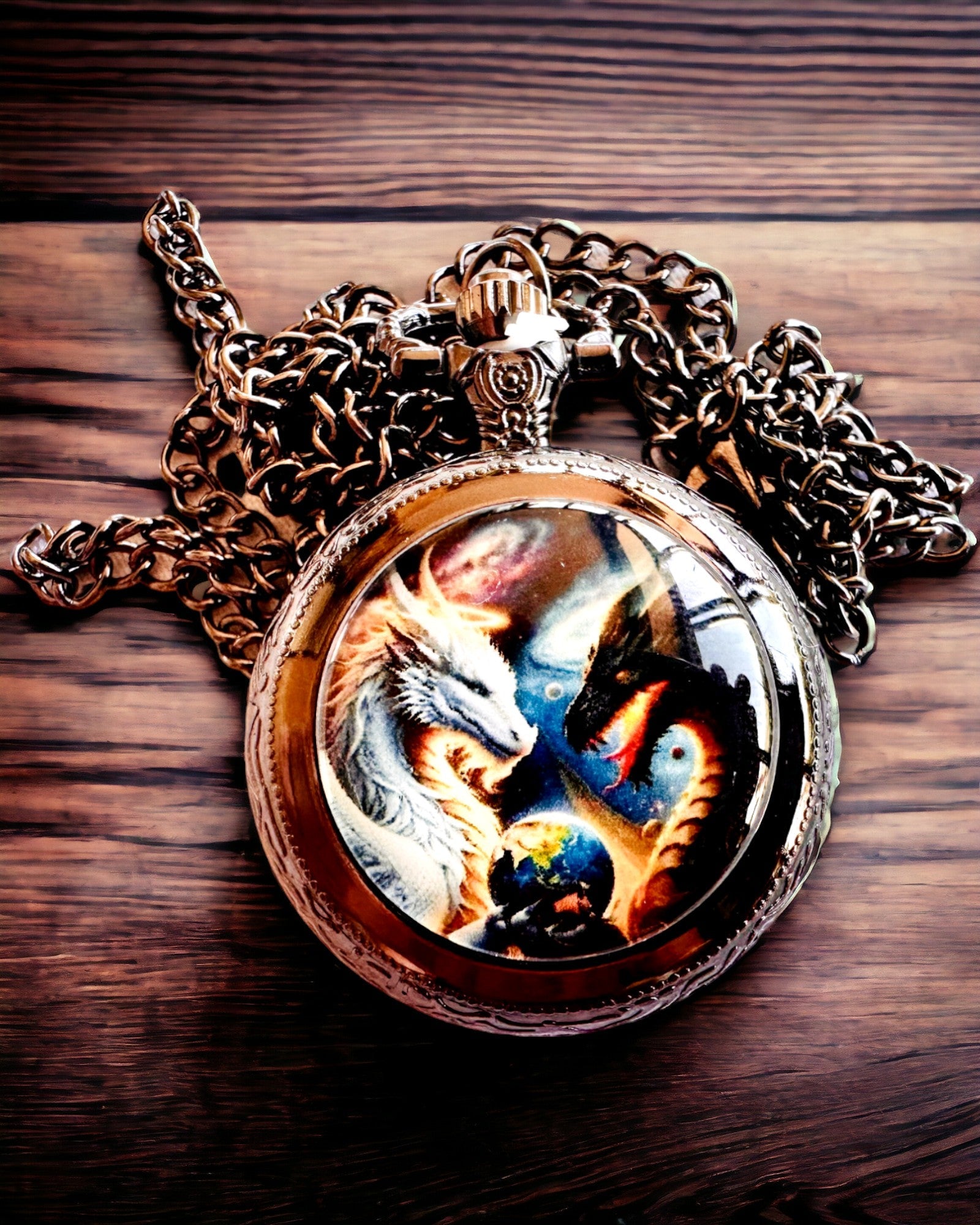 Montre de Poche à Quartz "Legendarny Wszechświat" avec Option de Gravure