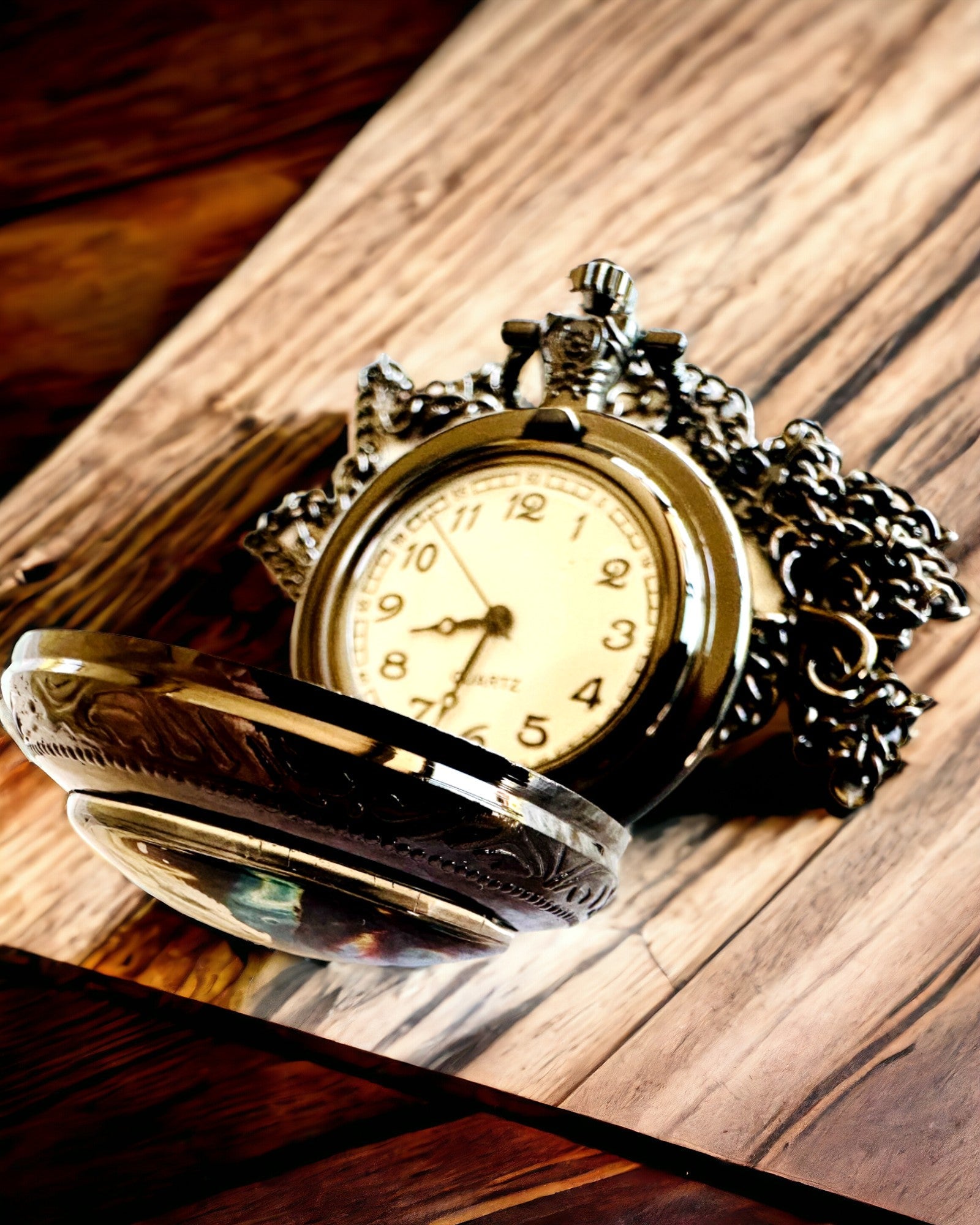 Montre de Poche à Quartz "Legendarny Wszechświat" avec Option de Gravure