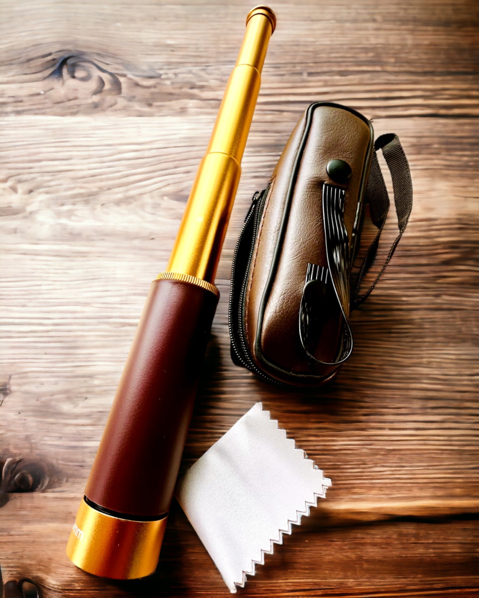 Monoculaire Verrekijker Explorer 25x30 - Draagbare, Opvouwbare Handtelescoop, mogelijkheid tot personalisatie met gravure