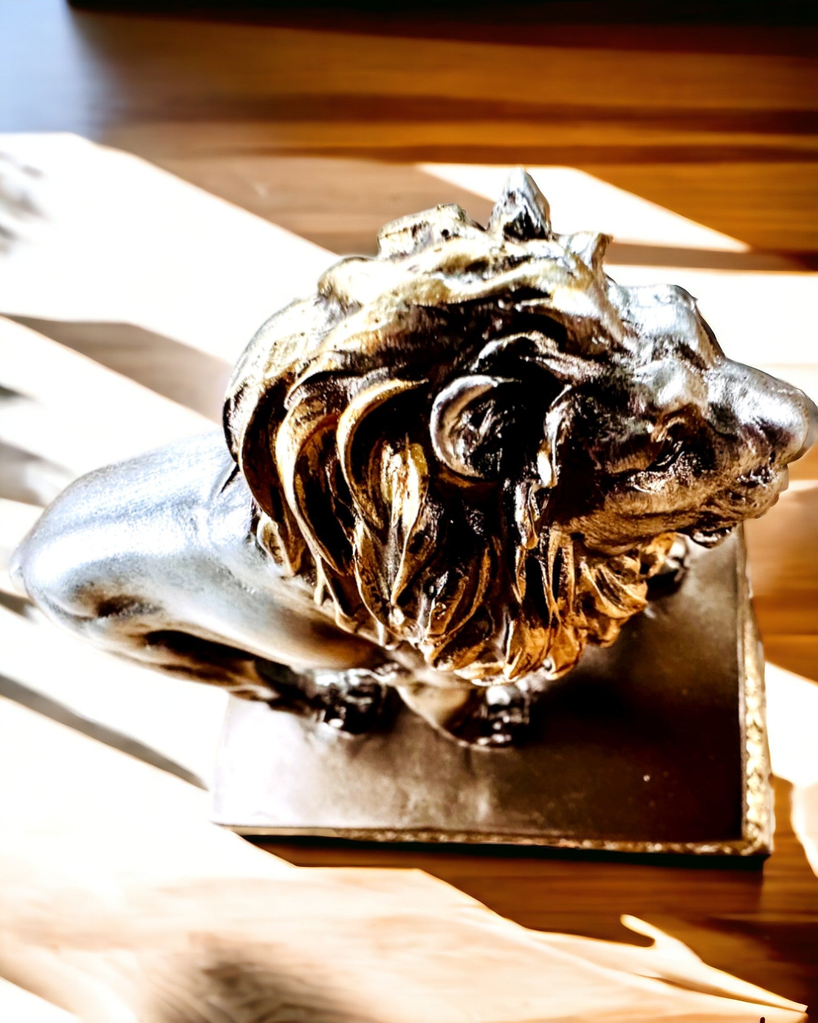 Lion Guardian – Figurine with Engraving Option