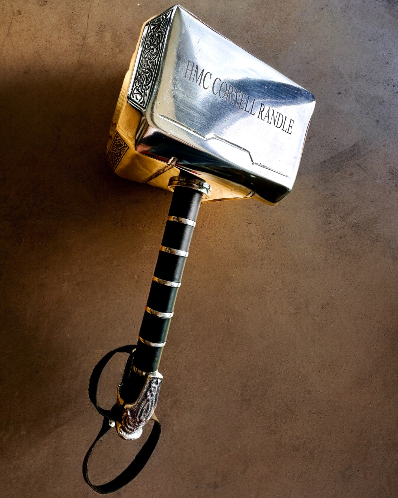Thor's Hammer "Chief" - Handcrafted Artisan Hammer, personalized with engraving for a gift