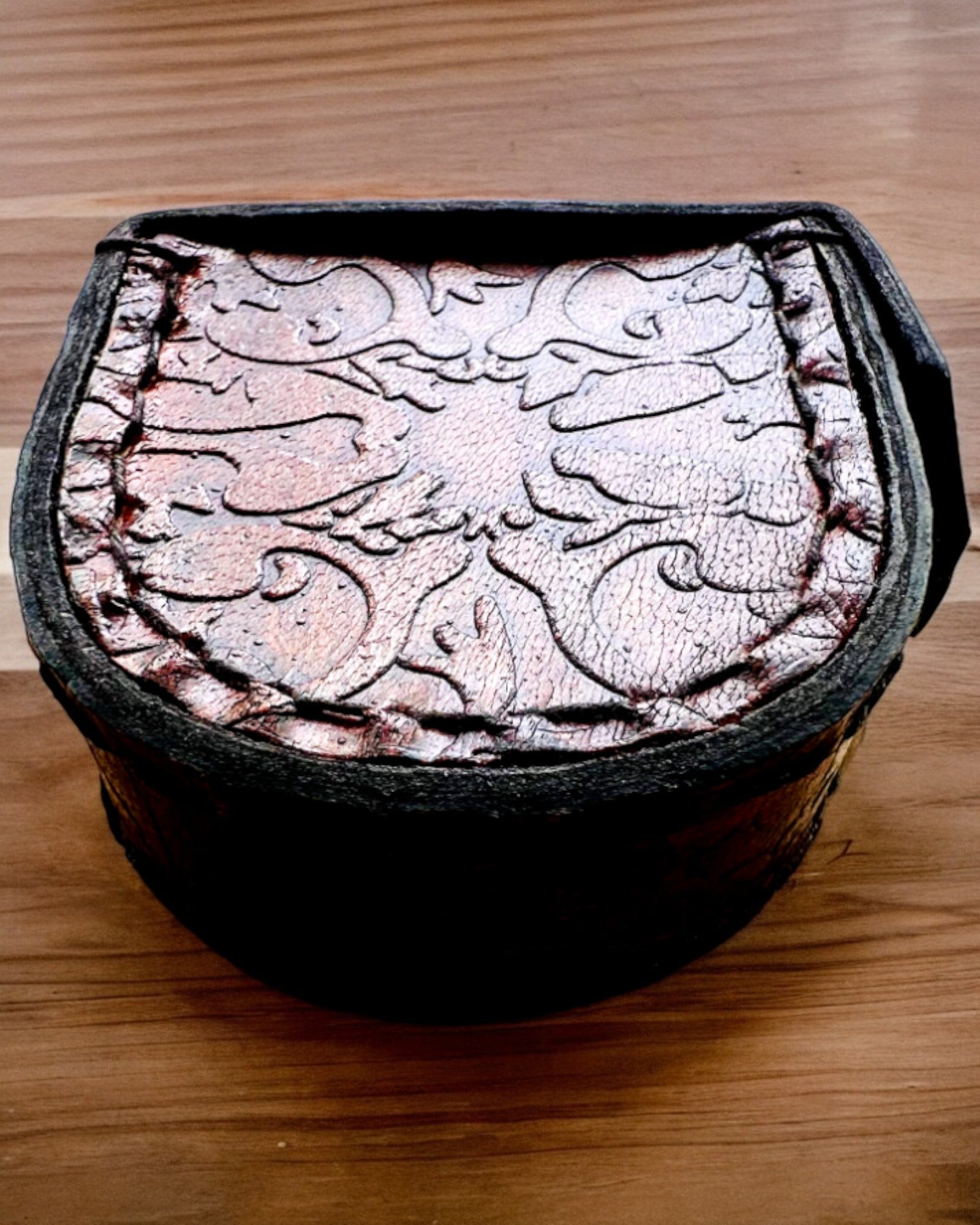 Elegant Maharadja Etui voor Zakhorloge of Kompas - mogelijkheid tot personalisatie met gravure