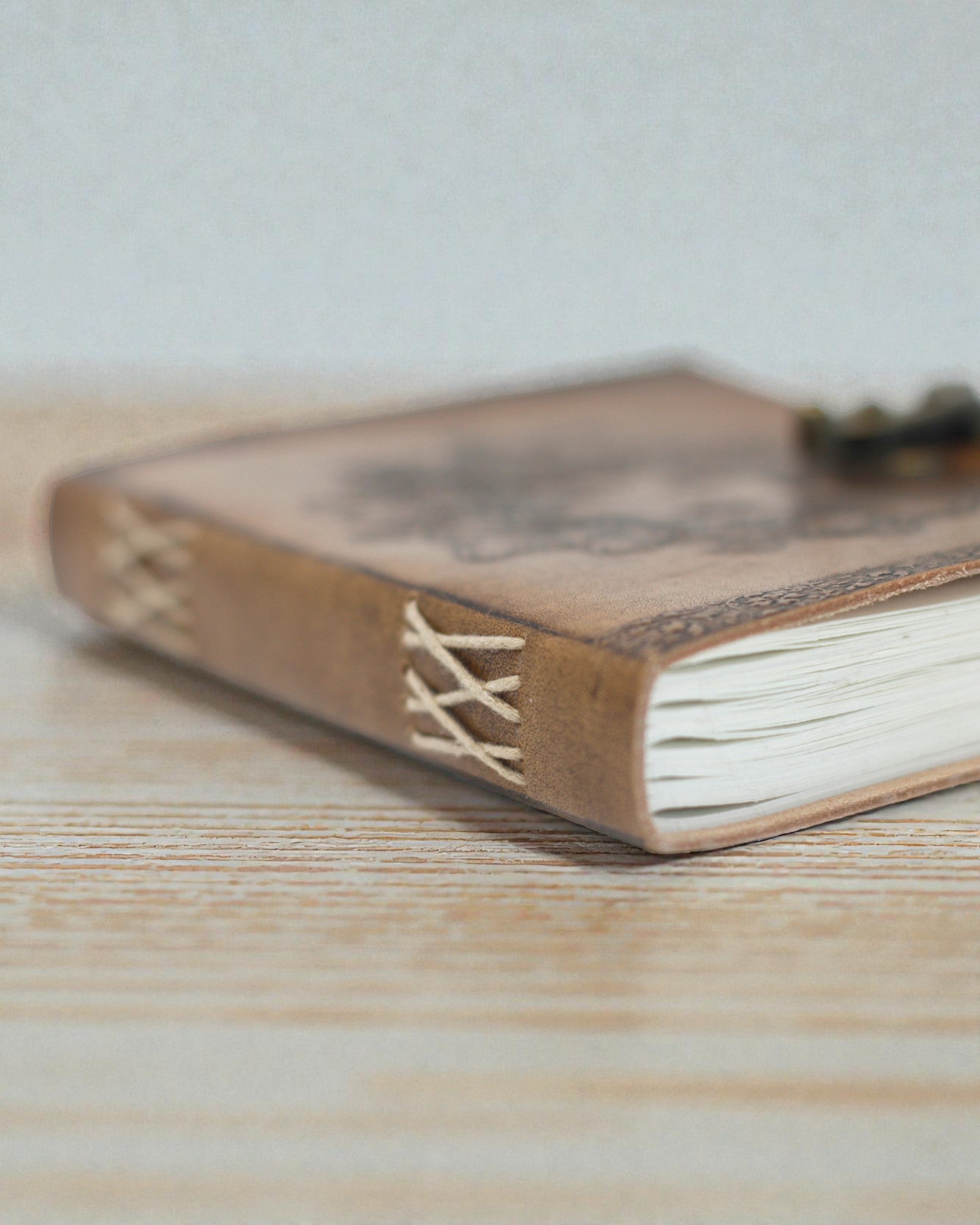 Carnet Greenman en cuir (20x15 cm)