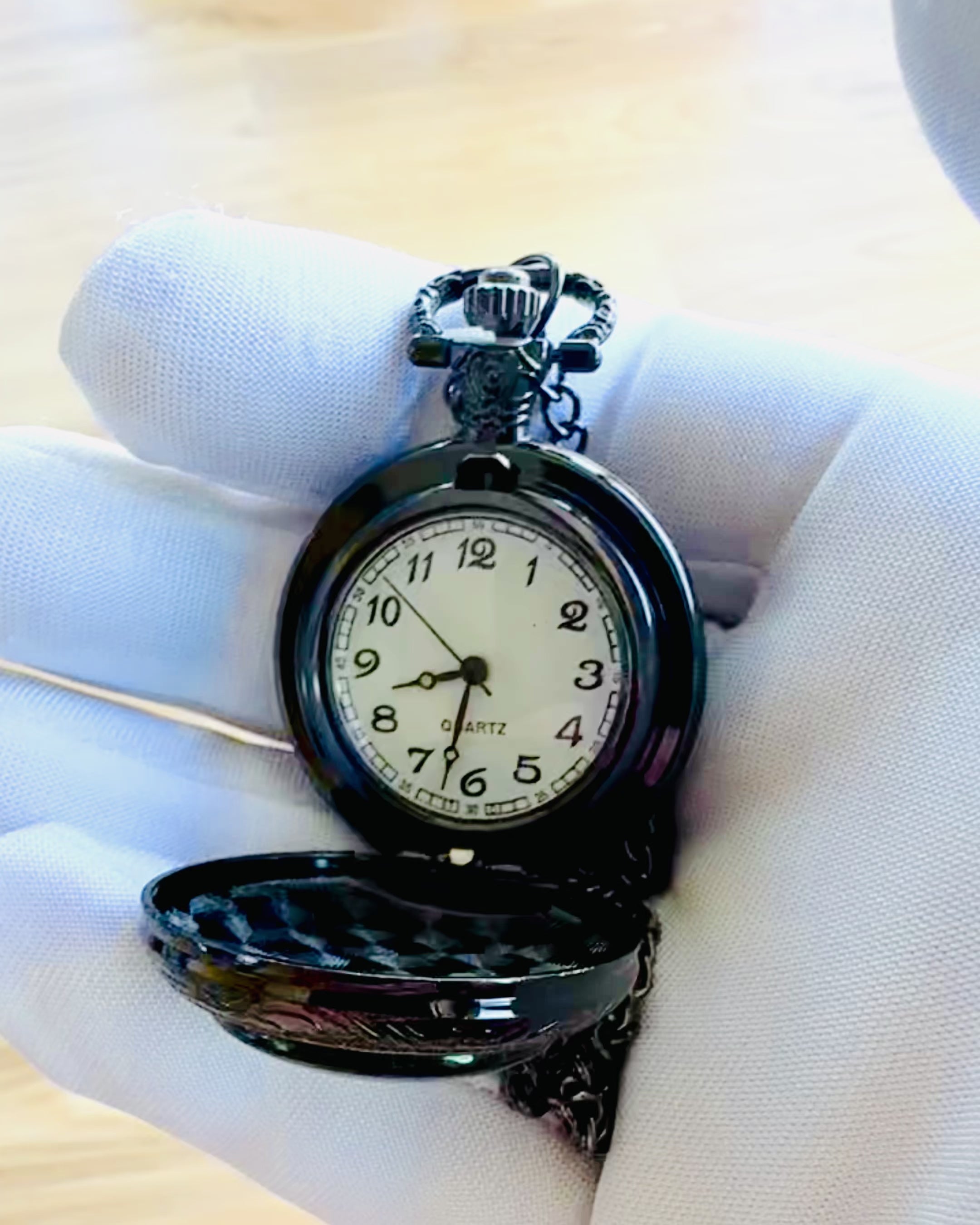 Montre de Poche à Quartz "Legendarny Wszechświat" avec Option de Gravure