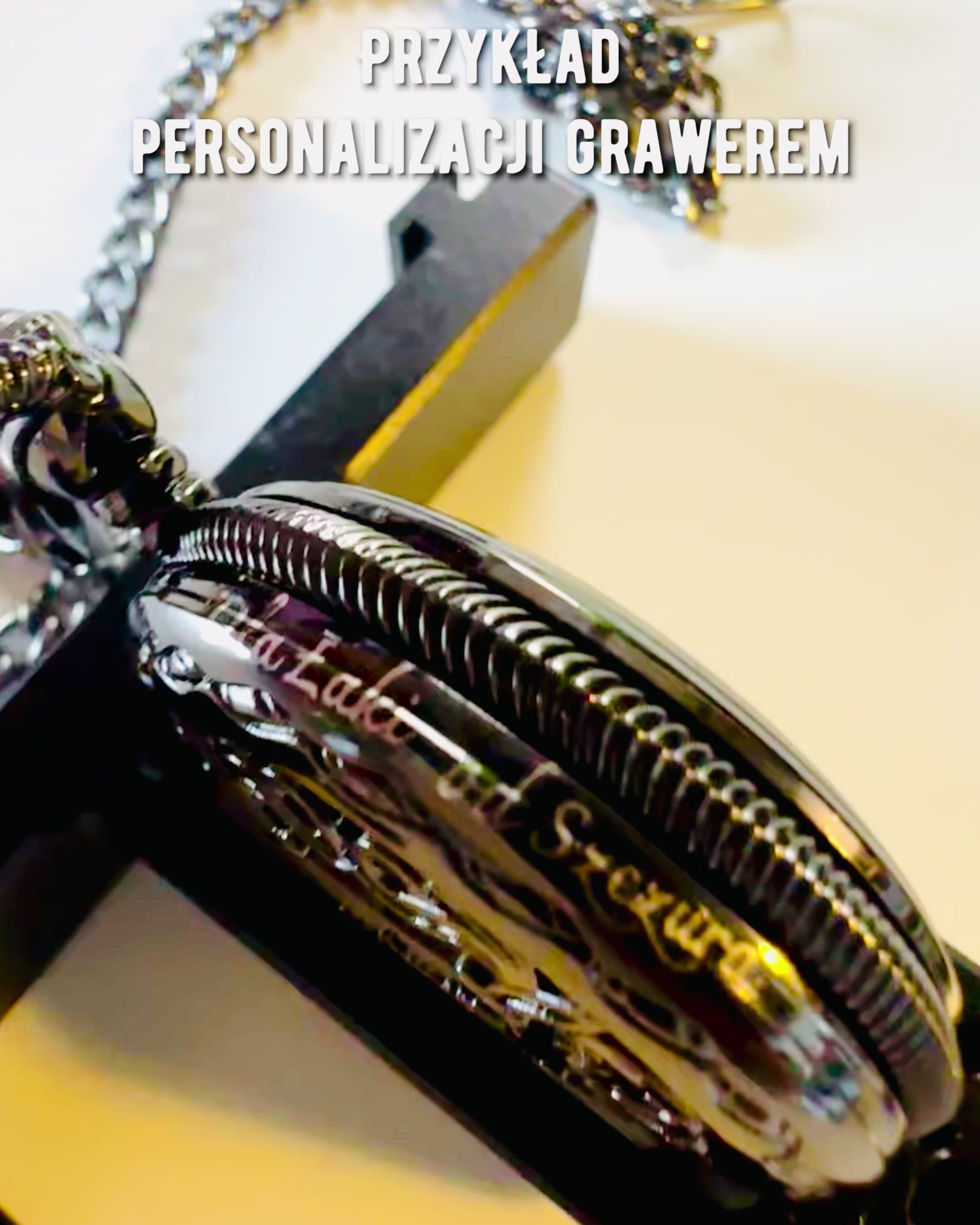 Montre de Poche "Czas Mistrzów" - Édition Premium avec Possibilité de Gravure