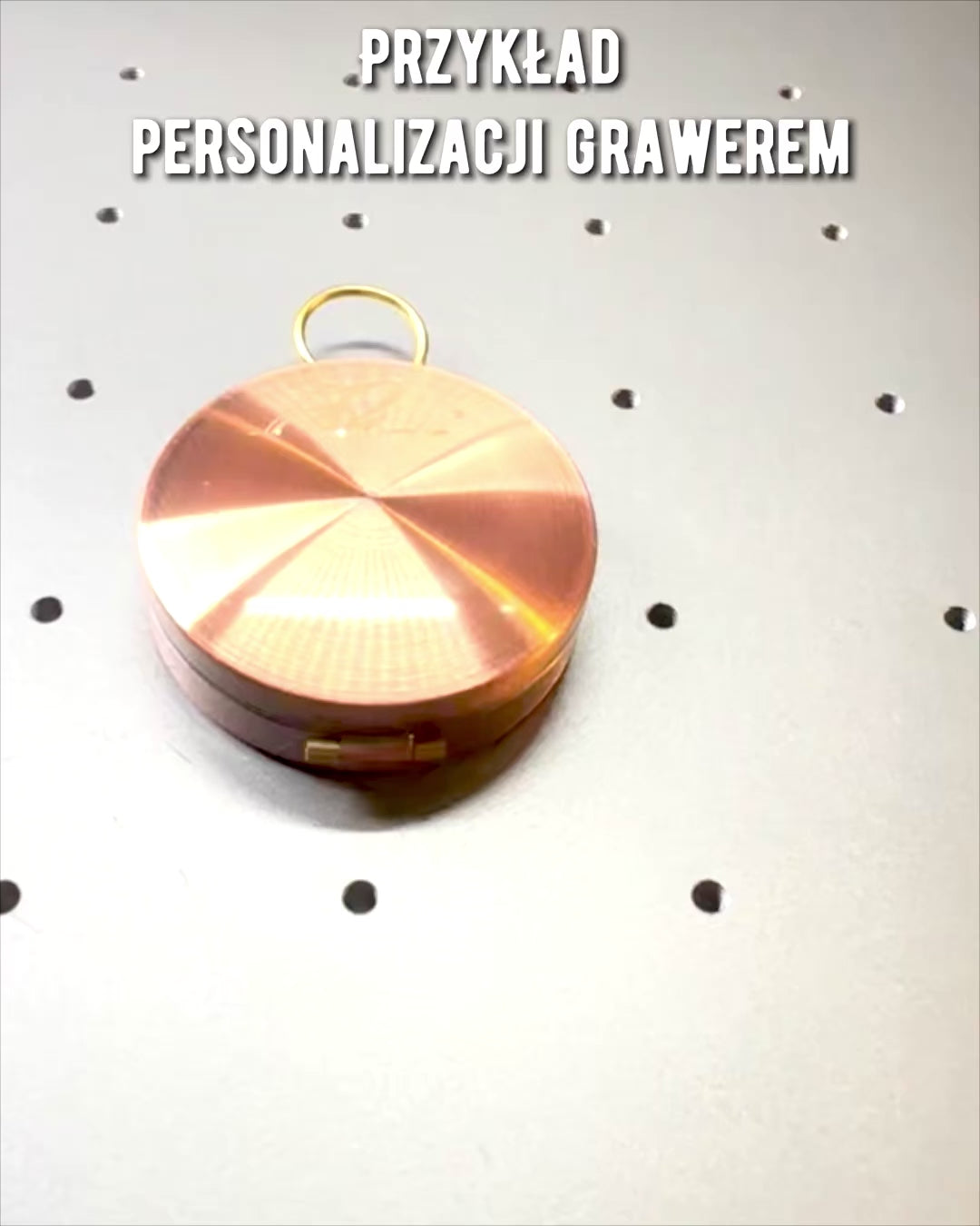 Boussole or rose – objet décoratif de style vintage avec personnalisation gravée – idée cadeau élégante pour voyageurs et amateurs de découvertes