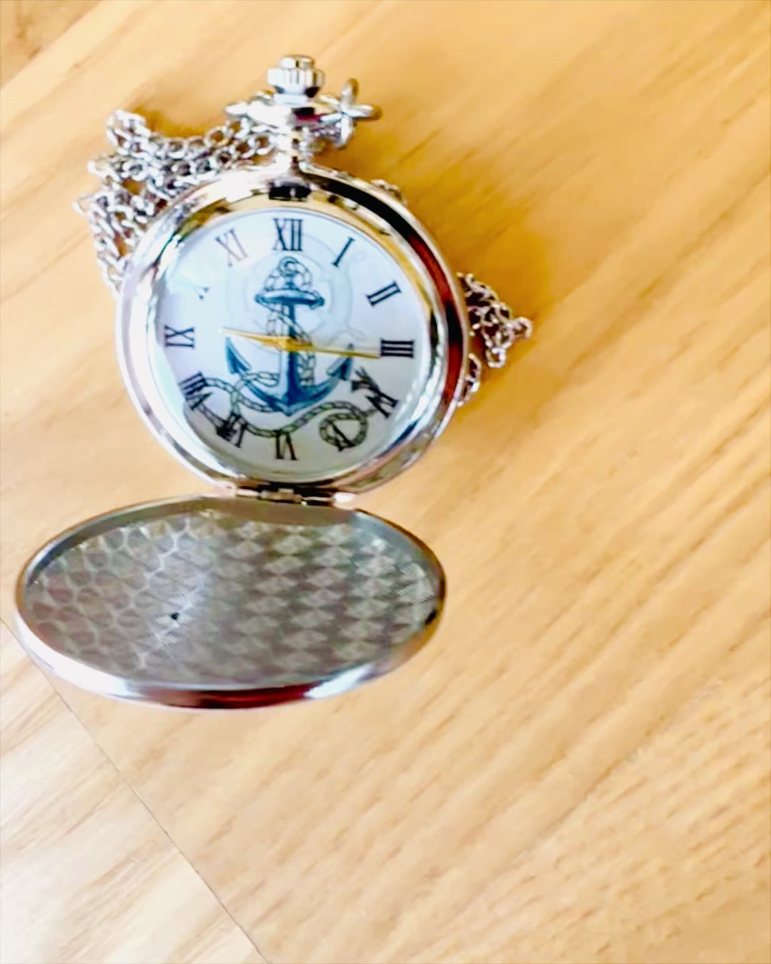 Montre de poche "Złota Kotwica" - personnalisation pour cadeau avec gravure