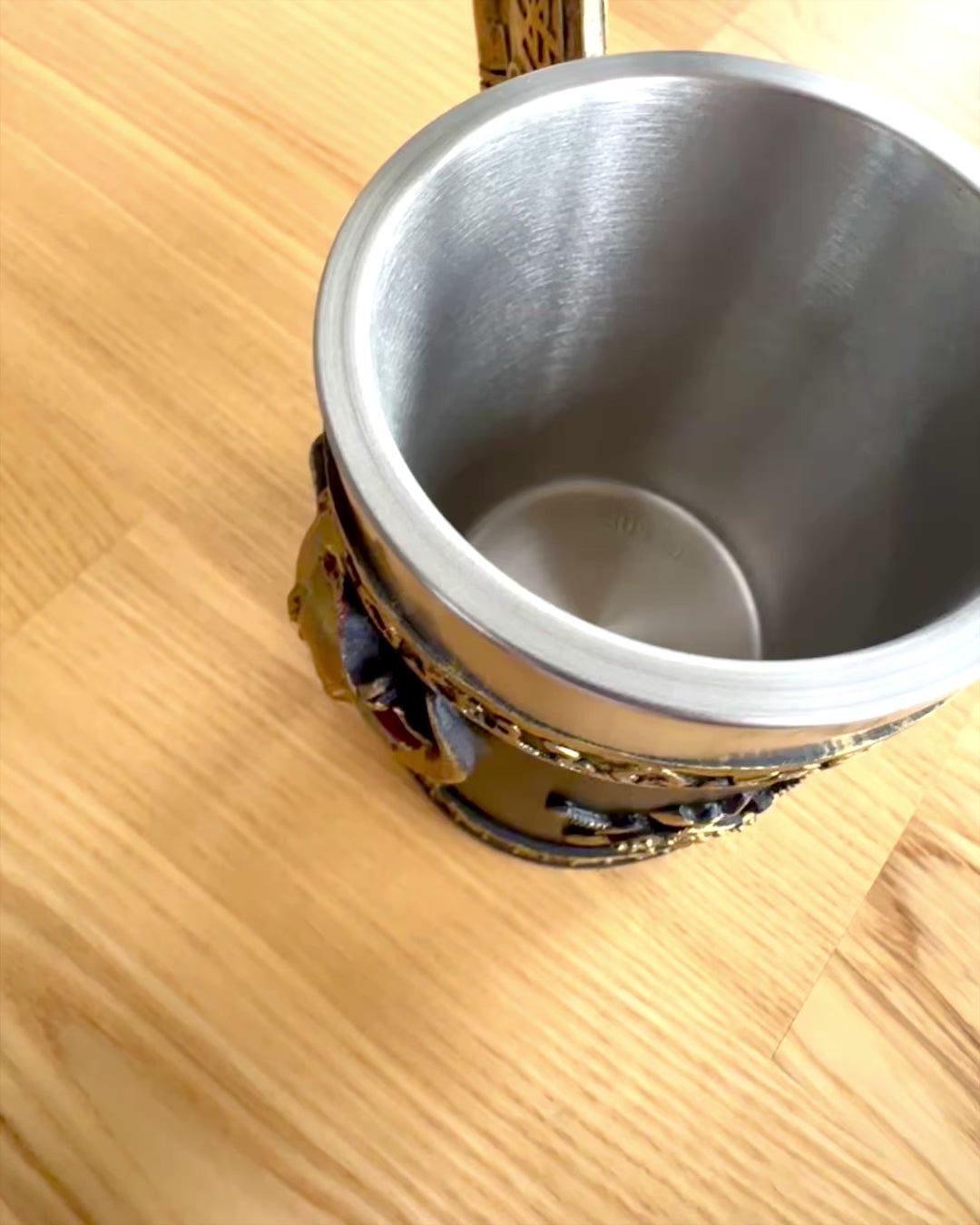 Karnawałowy Kufel Wojownika - 600 ml, 16 cm de hauteur, possibilité de personnalisation avec gravure pour cadeau