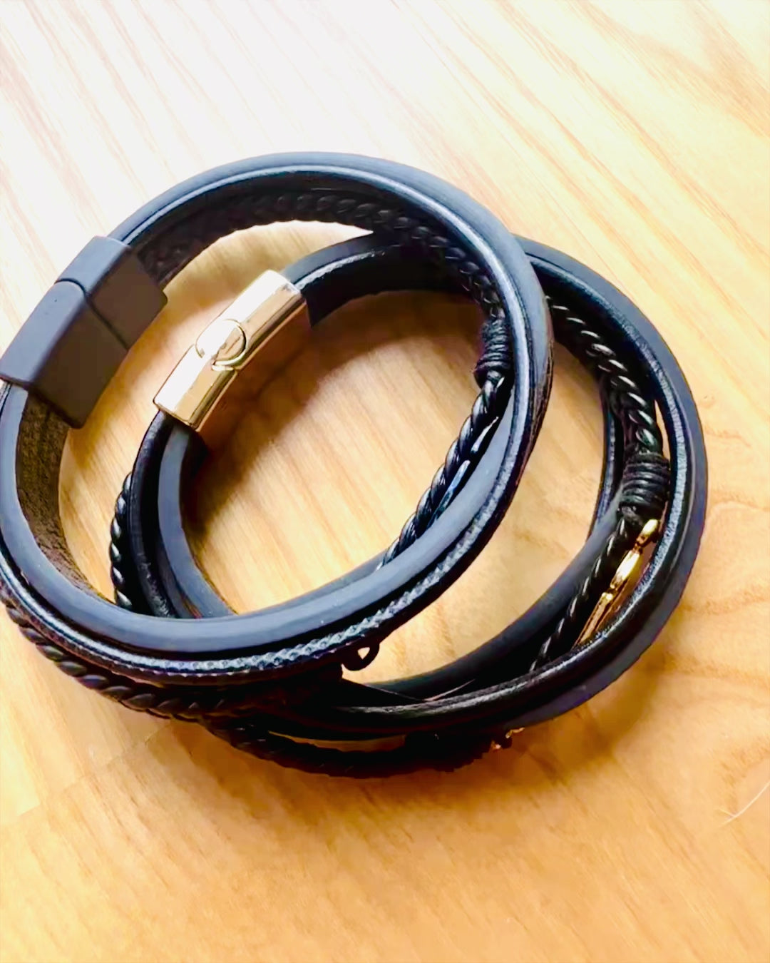 "Eagle" Bracelet with Engraving Option, 3 Color Variants