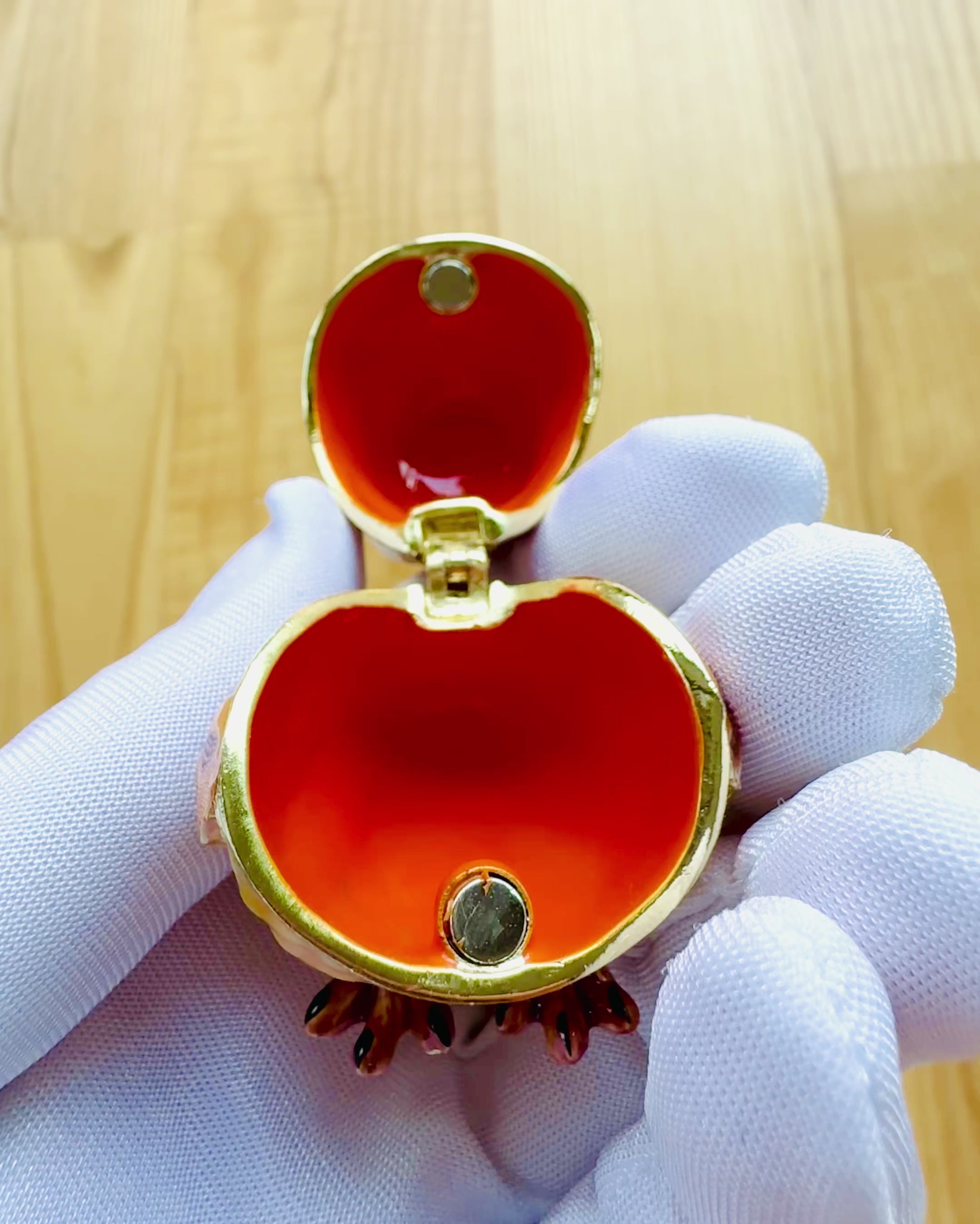 Chouette Charmante avec Cristaux - Coffret à Bijoux avec possibilité de personnalisation par gravure, cadeau