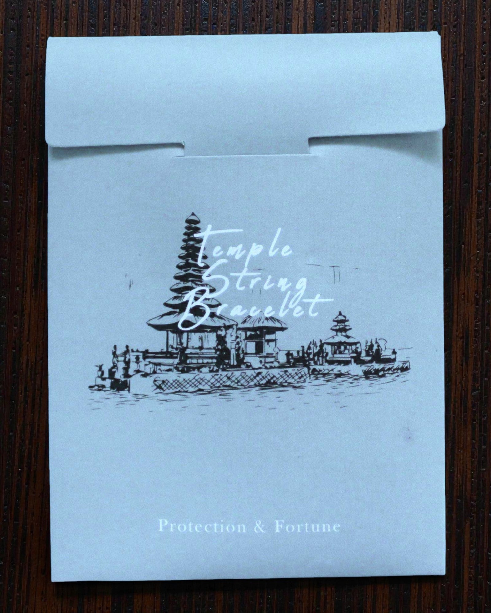 Bracelet en corde du temple Lucky Karma – Protection et chance